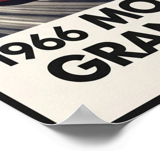 1966 Monaco Grand Prix  Wall Poster (Hoek)