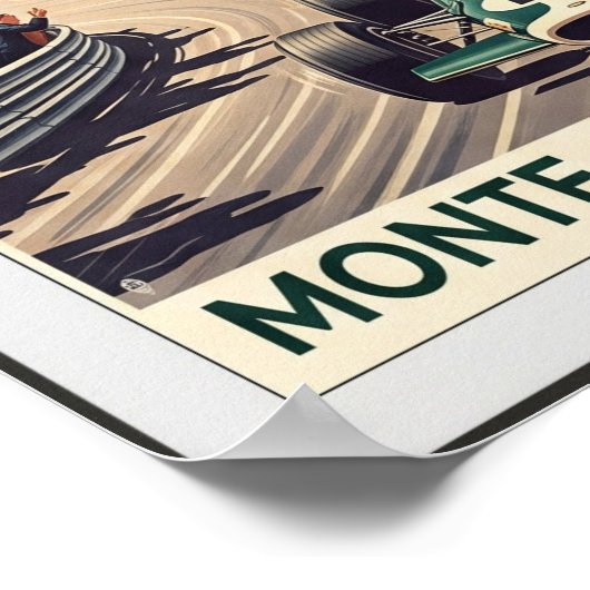 1966 Monaco Grand Prix Wall Poster (Hoek)