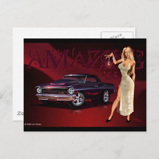 1966 Nova Briefkaart (Voorkant / Achterkant)