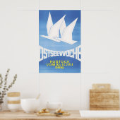 1966 Oost-Duits poster Baltische Zeewijk (Keuken)