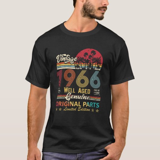 1966 Original Parts Limited Edition 55Th B T-shirt (Voorkant)