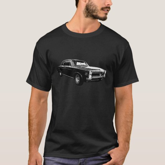 1966 Pontiac Le Mans 4 Door T-shirt (Voorkant)