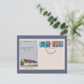 1966 Robert Burns First Day Cover Antique Literary Briefkaart (Staand voorkant)