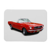 1966 Rode Converteerbare magneet (Horizontaal)