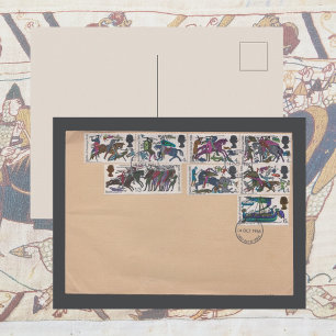 1966 Slag bij Hastings Eerste Dag Omslag   Middele Briefkaart