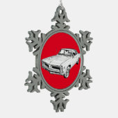 1966 Spierkramp Pontiac Lemans Tin Sneeuwvlok Ornament (Links)