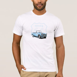 1966 Triumph Herald Convertible Route 66 T-shirt