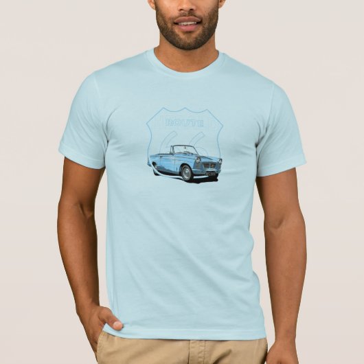 1966 Triumph Herald Convertible. Verenigde Staten  T-shirt (Voorkant)