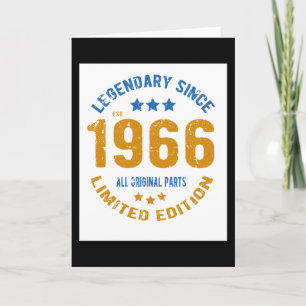 1966  verjaardag kaart