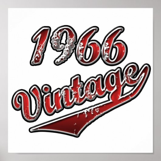 1966 Vintage Poster (Voorkant)