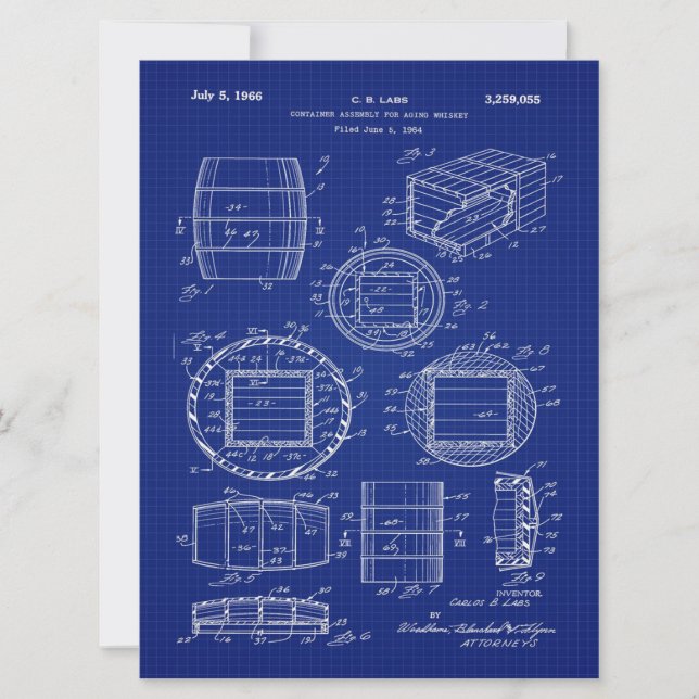 1966 Whiskey Container Art (Voorkant)