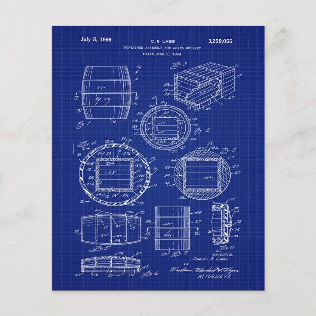 1966 Whiskey Container Art (Voorkant)