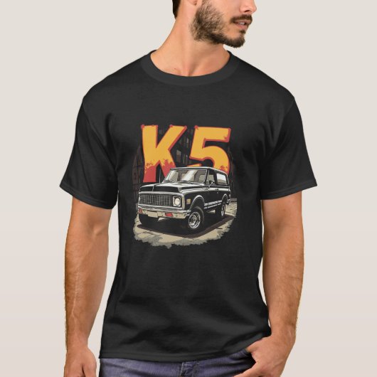 1967 1972 K5 Blaze Eerste generatie 4x4 Jimmy Squa T-shirt (Voorkant)
