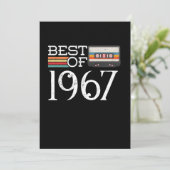 1967  53 e Birthday Jubileum Gift Kaart (Staand voorkant)