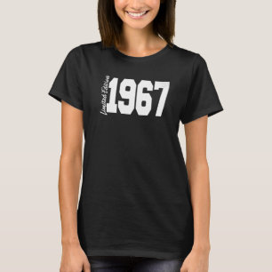 1967 55e verjaardag Mannen van vrouwen T-shirt