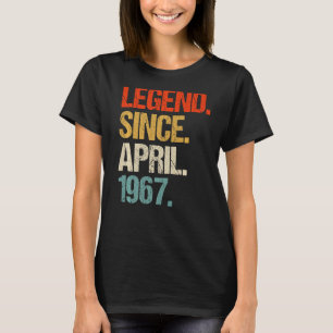  1967 56e verjaardag retro 56 jaar oud 1 t-shirt