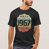 1967 57e Verjaardag Cadeaus 57 Jaar Oude Mannen Vr T-shirt (Voorkant)