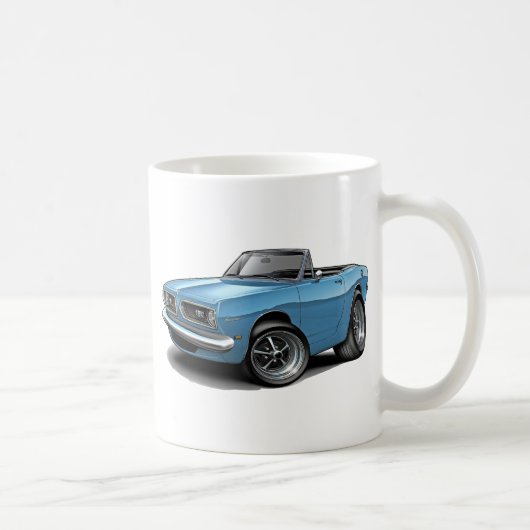 1967-69 Barracuda Lt Blue Convertible Koffiemok (Rechts)