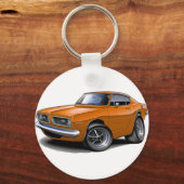 1967-69 Barracuda Oranje auto Sleutelhanger (Voorkant)