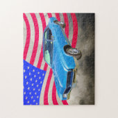 1967 Buick Riviera Musculair auto en Amerikaanse v Legpuzzel (Verticaal)