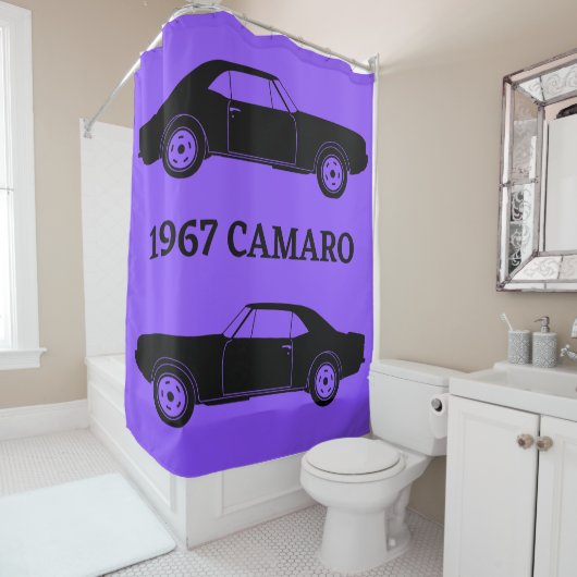 1967 Camaro Muscle Car Shower Curtain Douchegordijn (In situ)