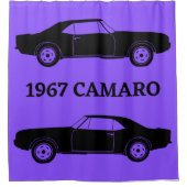 1967 Camaro Muscle Car Shower Curtain Douchegordijn (Voorkant)