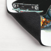 1967 Camaro SS Black Car Muismat (Hoek)