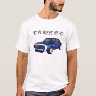 1967 Camaro SS: Blauwe afwerking: 3D-model: T-shirt