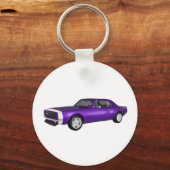 1967 Camaro SS: Paarse finish: 3D model: Sleutelhanger (Voorkant)