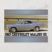 1967 CHEV SS BRIEFKAART (Voorkant)