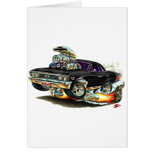 1967 Chevelle Black Car (Voorkant)