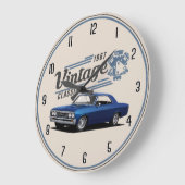 1967  Chevelle Classic Car Large Clock Grote Klok (Hoek)
