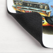 1967 Chevelle Light Blue Car Muismat (Hoek)