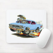 1967 Chevelle Light Blue Car Muismat (Met muis)