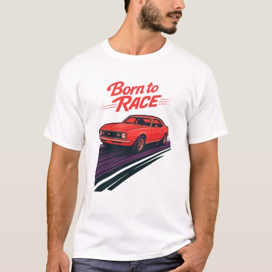 1967 Chevrolet Camaro T-shirt geboren (Voorkant)