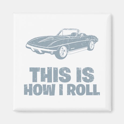 1967 Chevrolet Corvette 427 L 88 Magneet (Voorkant)