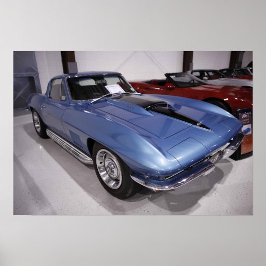 1967 Chevrolet Corvette Stingray Poster (Voorkant)