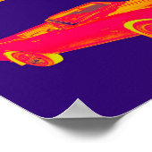 1967 Chevy Camaro RS Converteerbare Pop Art Poster (Hoek)