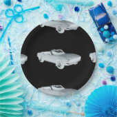 1967 Chevy Camaro RS Muscle Car Pop Art Papieren Bordje (Feest)