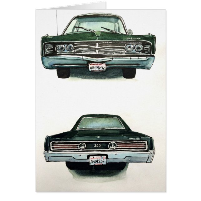 1967 Chrysler 300 (Voorkant)