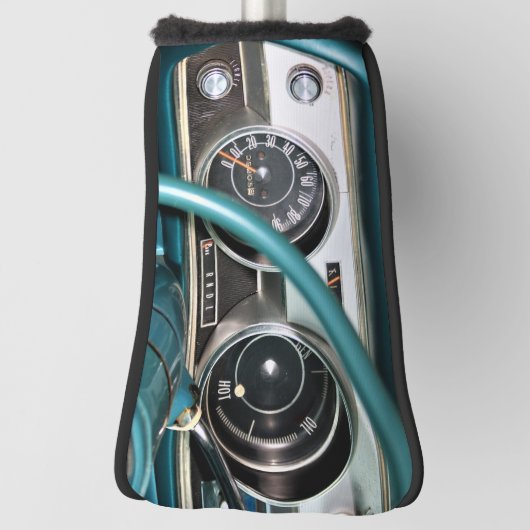 1967 Classic Car Dashboard Golf Head Cover (Draai 90)