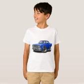 1967 Coronet RT Blue Car T-shirt (Voorkant volledig)