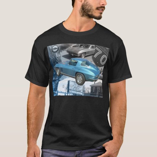 1967 Corvette-Buffalo Bill Corvette Show T-shirt (Voorkant)