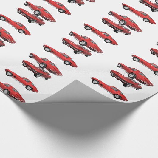 1967 Corvette C2 Cadeaupapier (Hoek)