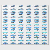 1967 Corvette C2: Cadeaupapier (Vlak)