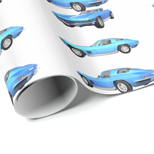 1967 Corvette C2: Cadeaupapier (Rol Hoek)