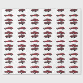 1967 Corvette C2: Cadeaupapier (Vlak)