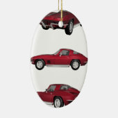 1967 Corvette C2: Keramisch Ornament (Rechts)