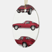 1967 Corvette C2: Keramisch Ornament (Links)