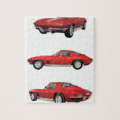 1967 Corvette C2 Legpuzzel (Verticaal)